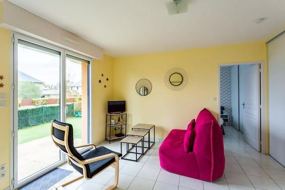 L'Opale - Joli Appartement Avec Jardin Et Garage Dinard